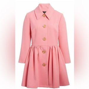 NWOT Halogen x Atlantic-Pacific Peplum Topper Jacket Coat 3X 3XL